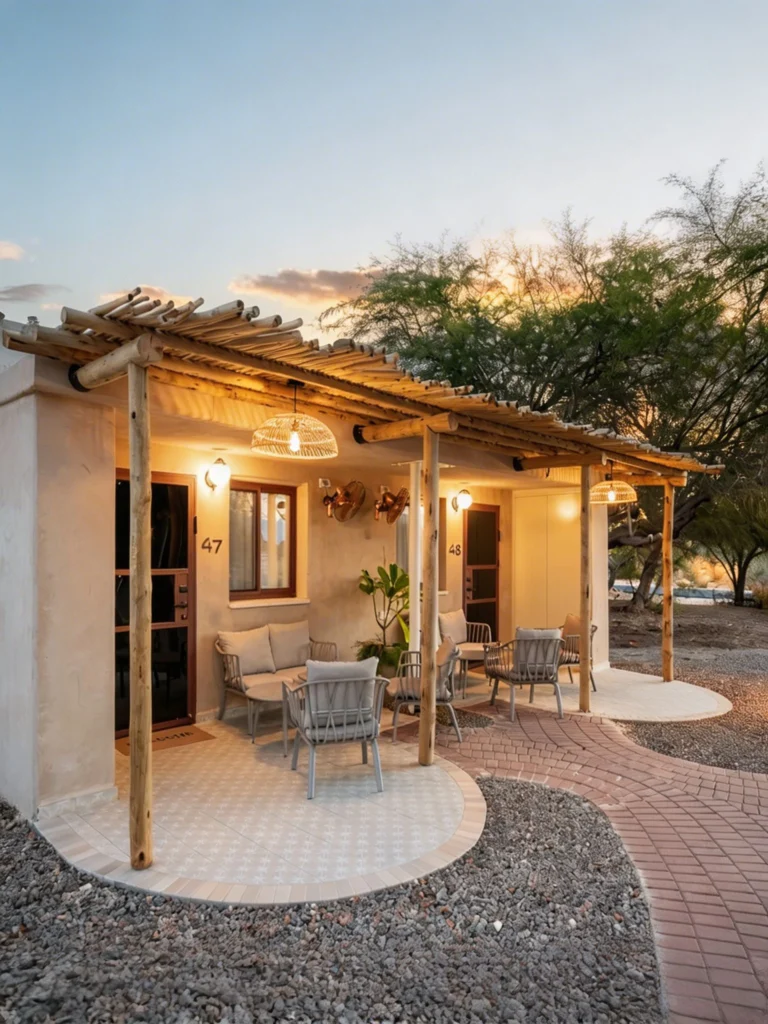 אירוח כפרי בקיבוץ לוטן - מקום לינה עם מרחב מוגן בערבה לזוגות ולמשפחות