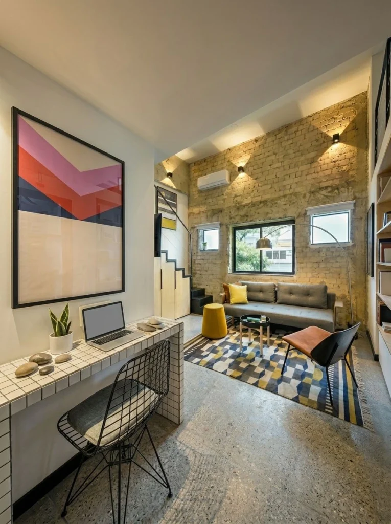 מלון פיקסל מרשת מלונות לוגין - מקום לינה עם מרחב מוגן בתל אביב לזוגות ולמשפחות