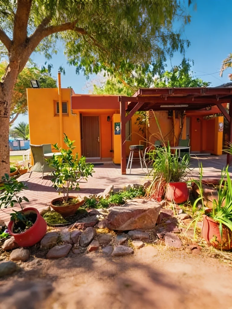 אירוח כפרי אליפז - מקום לינה עם מרחב מוגן בערבה לזוגות ולמשפחות